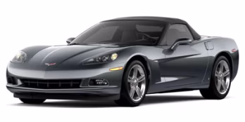 2009 Victory Red Chevrolet Corvette Base RWD Convertible