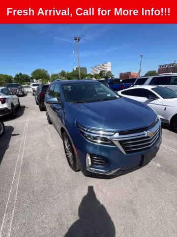 2024 Lakeshore Blue Metallic Chevrolet Equinox Premier AWD SUV
