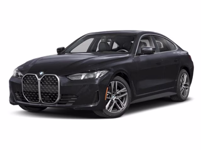 2025 Black Sapphire Metallic BMW 4 Series 430i Gran Coupe AWD Hatchback
