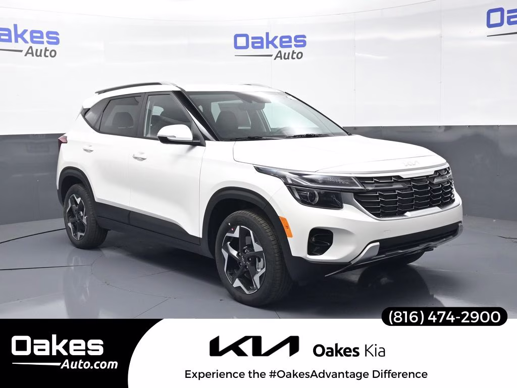 2026 Snow White Pearl Kia Seltos S AWD SUV