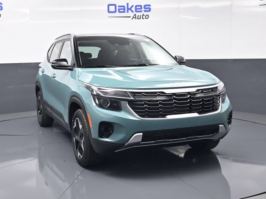 2026 Pluton Blue/Black Roof Kia Seltos S AWD SUV