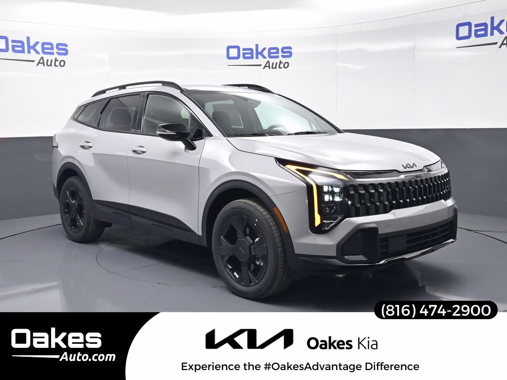 2026 Wolf Gray Kia Sportage Hybrid X-Line AWD SUV