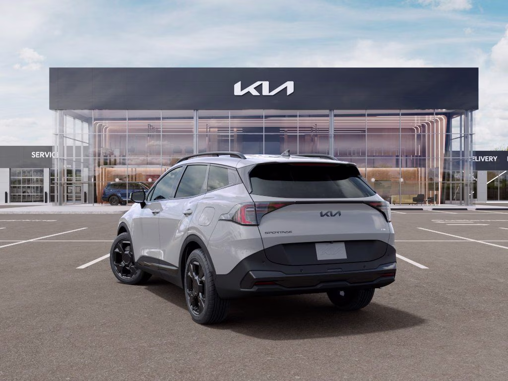 2026 Wolf Gray Kia Sportage Hybrid X-Line AWD SUV