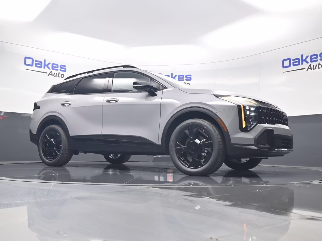 2026 Wolf Gray Kia Sportage Hybrid X-Line AWD SUV