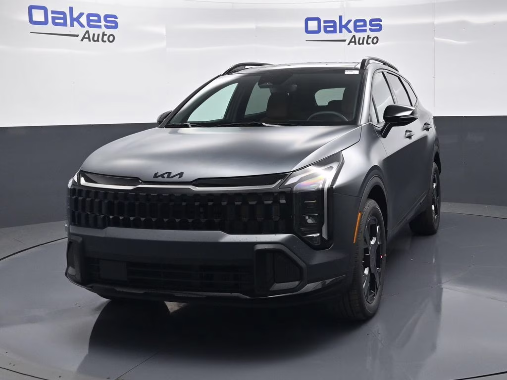 2026 Shadow Matte Gray Kia Sportage Hybrid X-Line AWD SUV