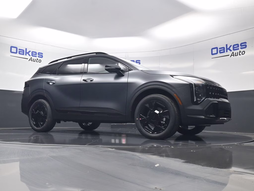 2026 Shadow Matte Gray Kia Sportage Hybrid X-Line AWD SUV