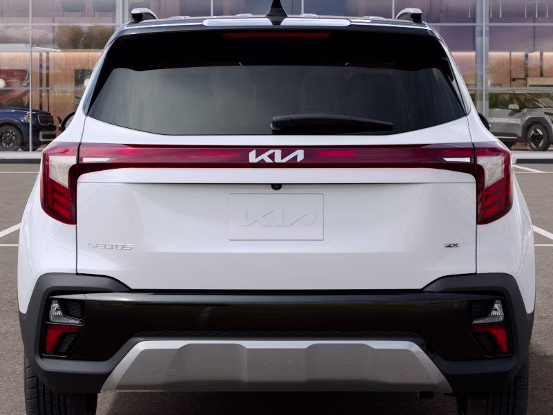 2026 Clear White/Black Roof Kia Seltos S AWD SUV