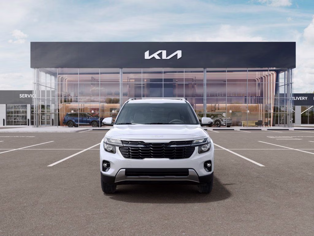 2026 Snow White Pearl Kia Seltos S AWD SUV