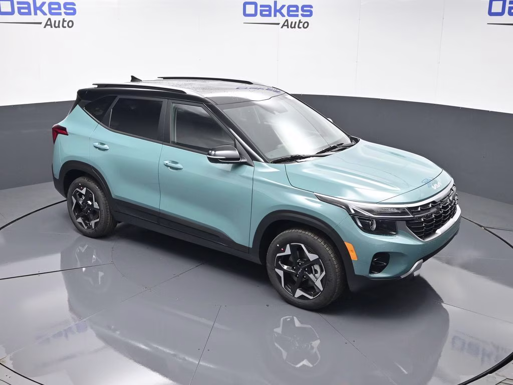 2026 Pluton Blue/Black Roof Kia Seltos S AWD SUV