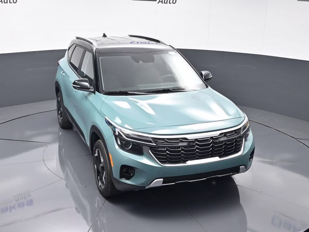 2026 Pluton Blue/Black Roof Kia Seltos S AWD SUV
