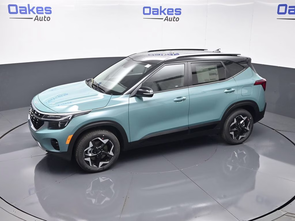 2026 Pluton Blue/Black Roof Kia Seltos S AWD SUV