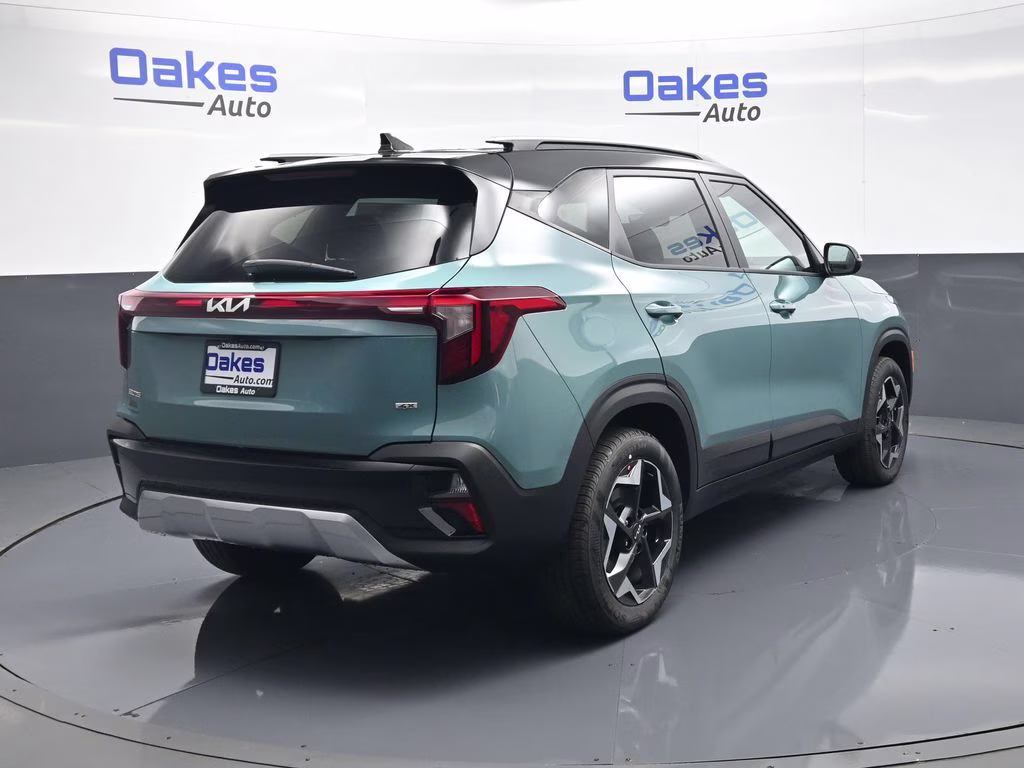 2026 Pluton Blue/Black Roof Kia Seltos S AWD SUV