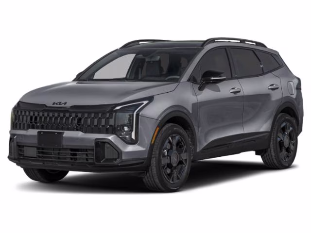 2026 Shadow Matte Gray Kia Sportage Hybrid X-Line AWD SUV