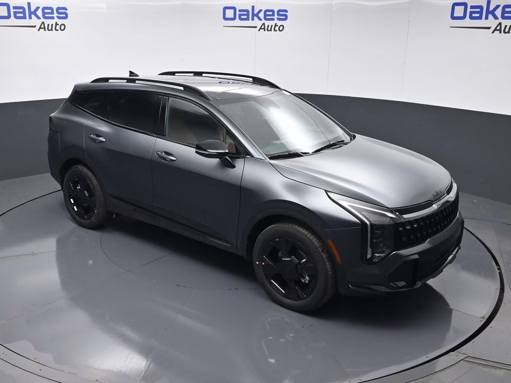 2026 Shadow Matte Gray Kia Sportage Hybrid X-Line AWD SUV