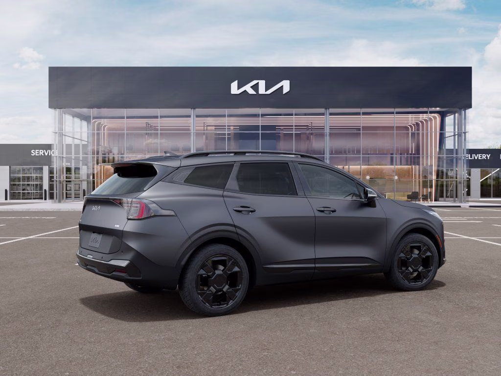 2026 Shadow Matte Gray Kia Sportage Hybrid X-Line AWD SUV