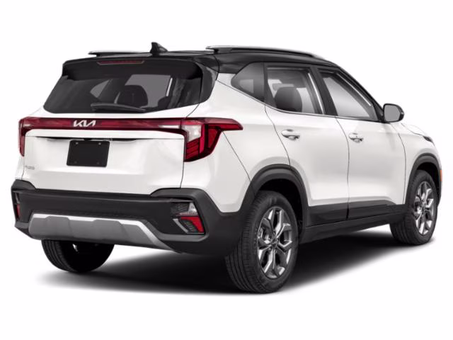 2026 Clear White/Black Roof Kia Seltos S AWD SUV