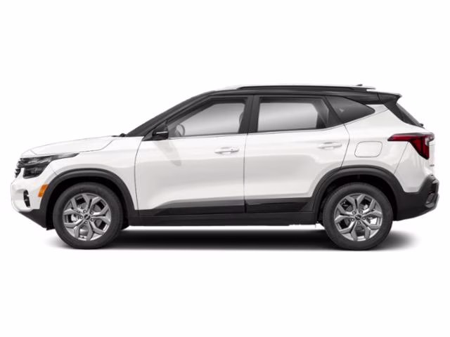 2026 Clear White/Black Roof Kia Seltos S AWD SUV