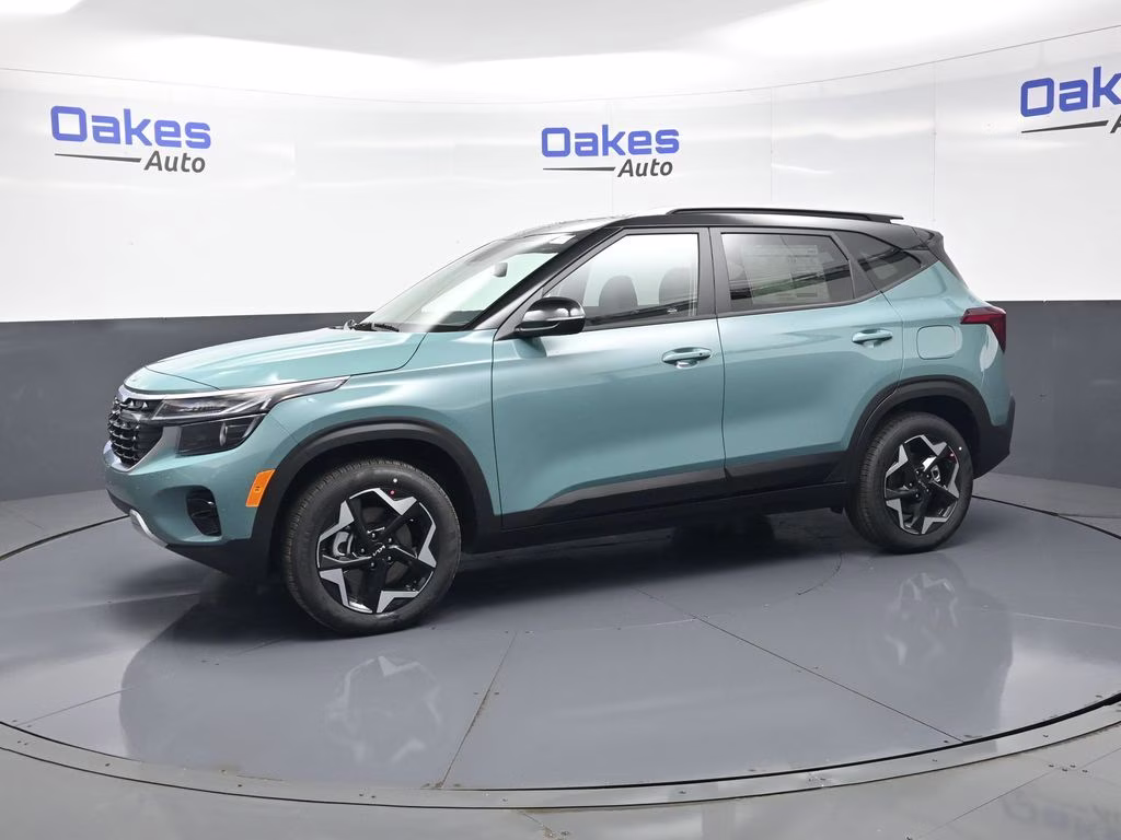 2026 Pluton Blue/Black Roof Kia Seltos S AWD SUV