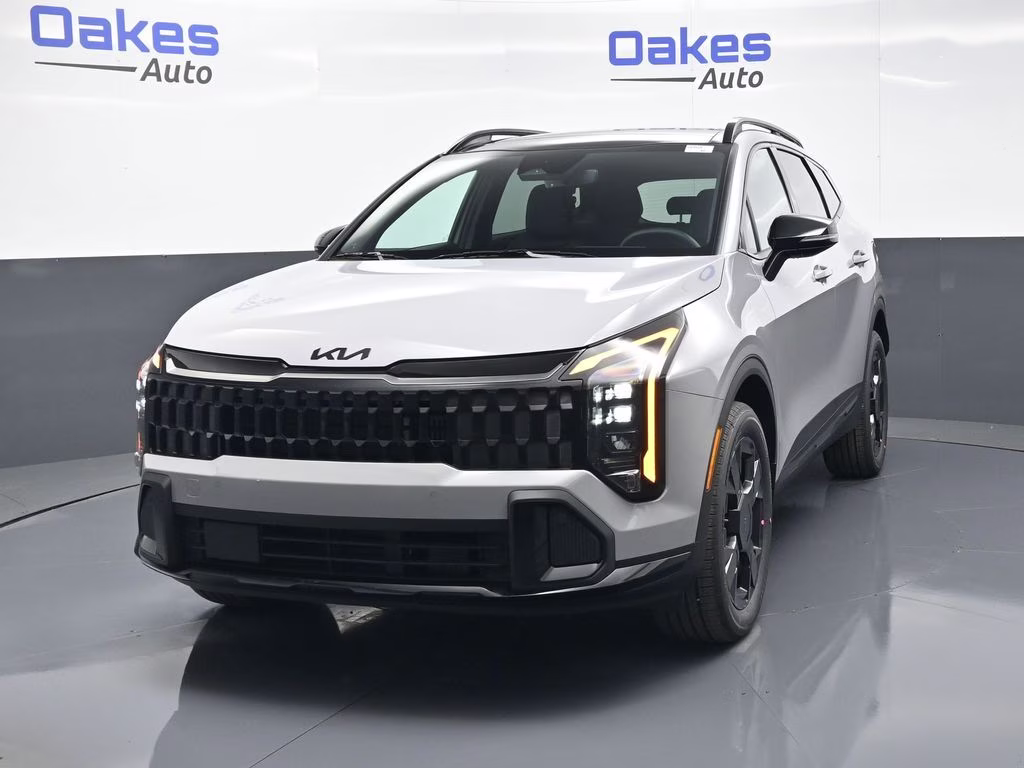 2026 Wolf Gray Kia Sportage Hybrid X-Line AWD SUV
