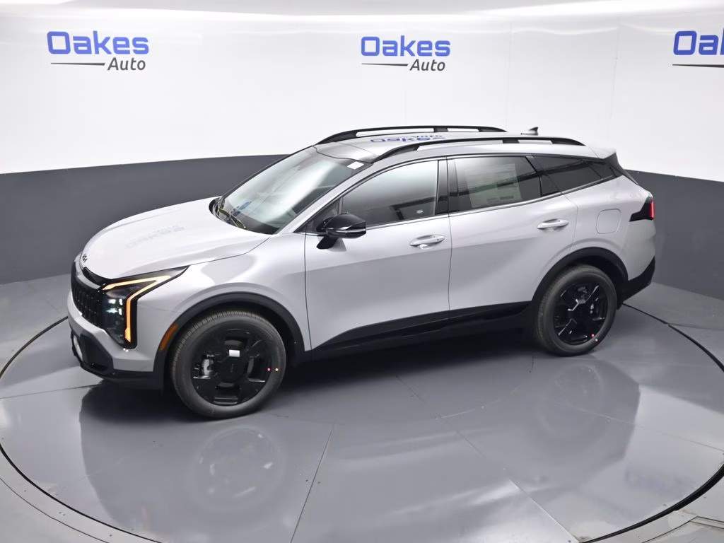 2026 Wolf Gray Kia Sportage Hybrid X-Line AWD SUV