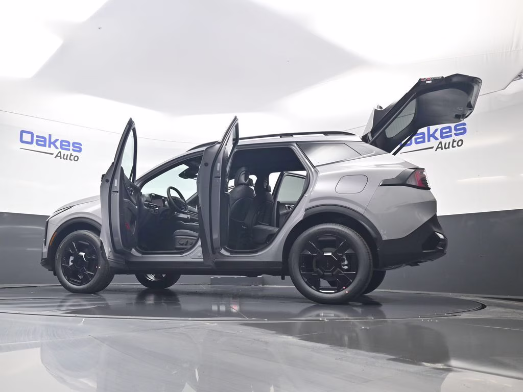 2026 Wolf Gray Kia Sportage Hybrid X-Line AWD SUV