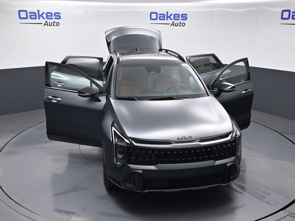 2026 Shadow Matte Gray Kia Sportage Hybrid X-Line AWD SUV