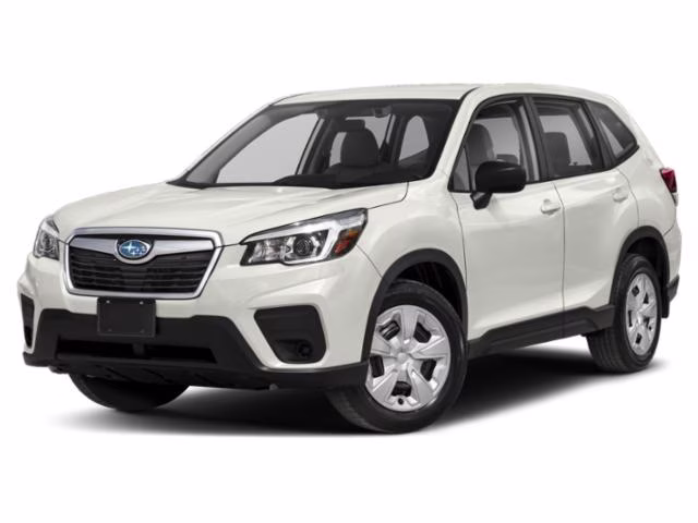 2019 Crystal White Pearl Subaru Forester Base AWD SUV