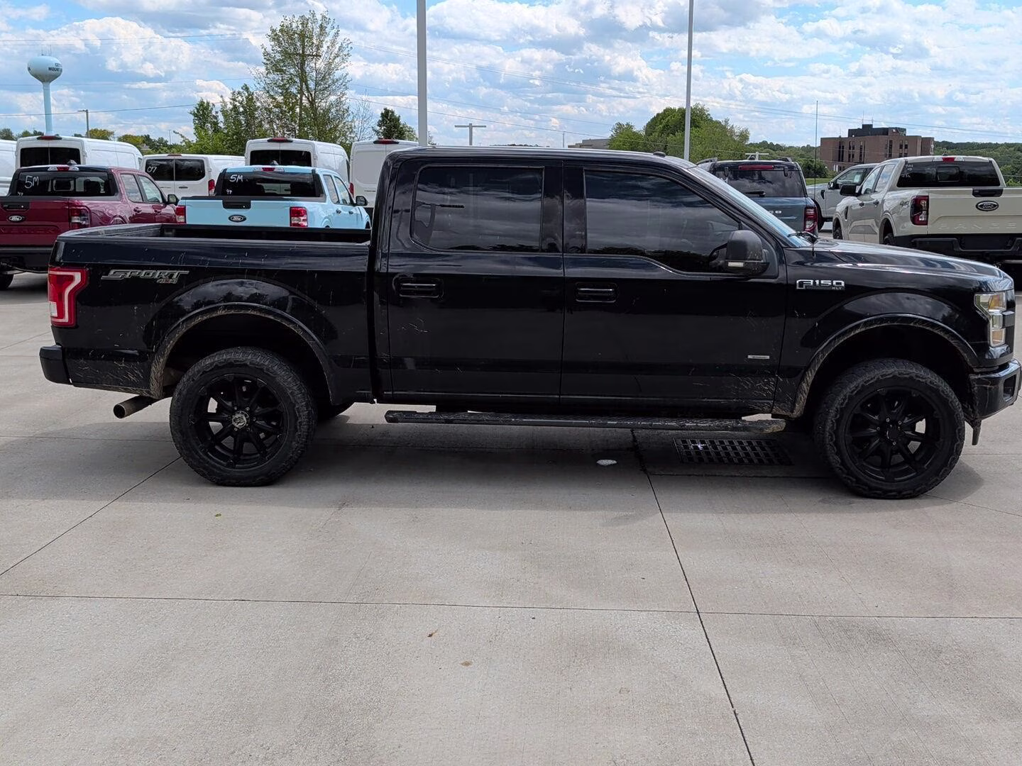 2017 Shadow Black Ford F-150 XLT 4X4 Truck