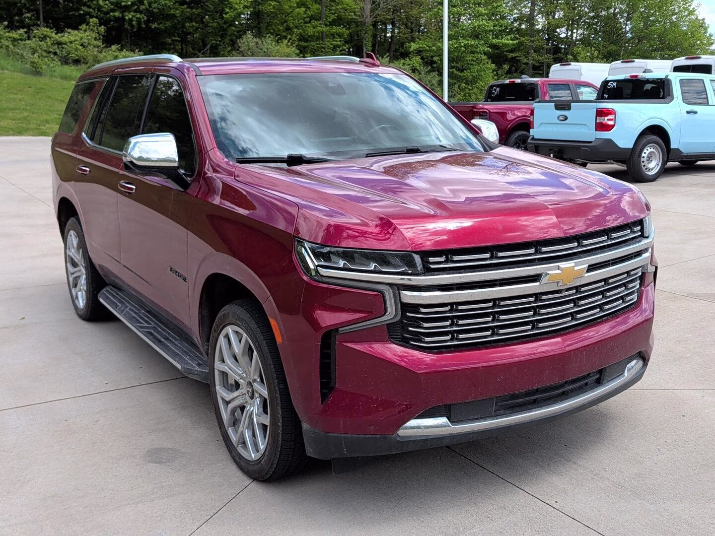 2021 Cherry Red Tintcoat Chevrolet Tahoe Premier 4X4 SUV