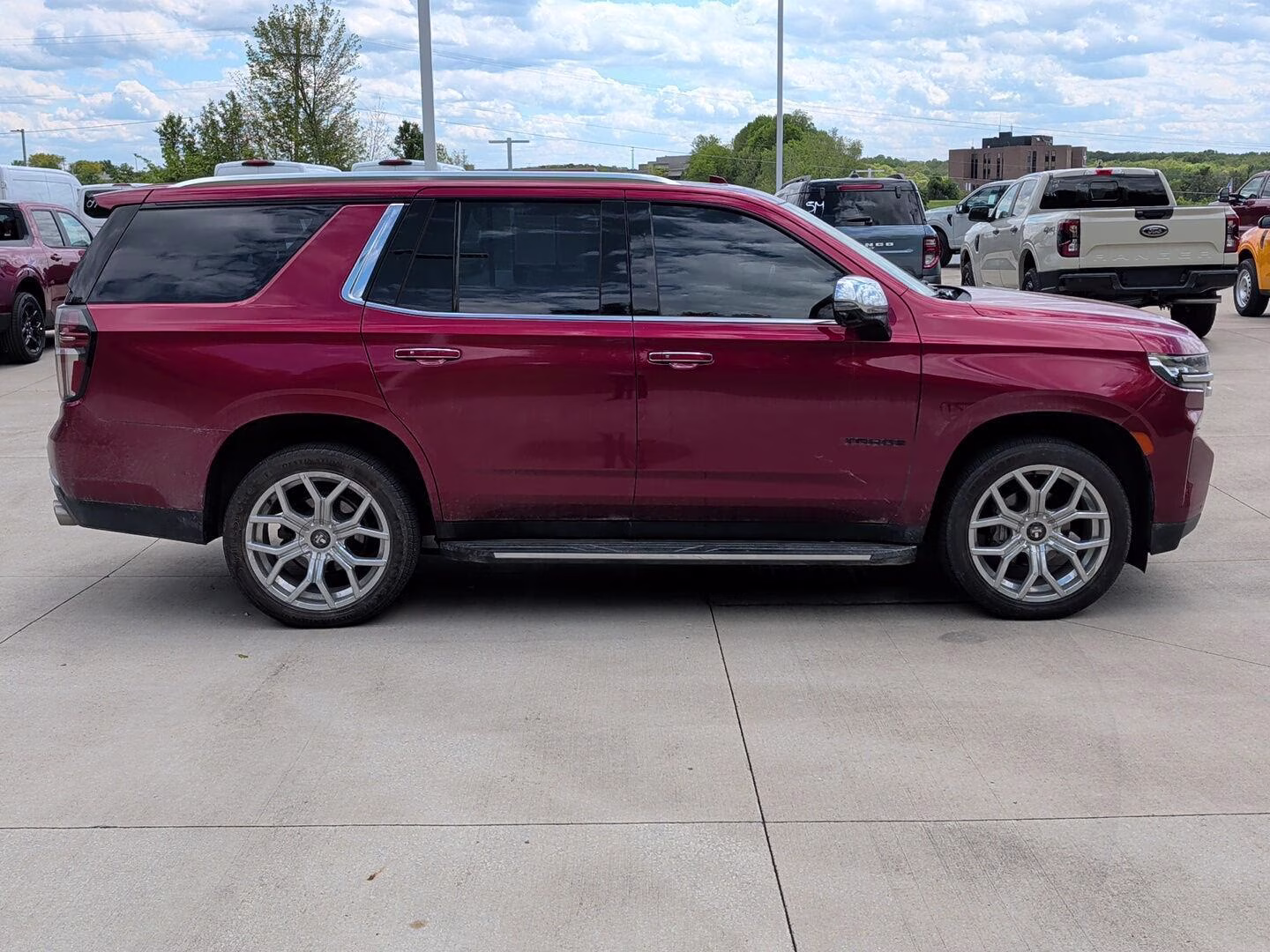 2021 Cherry Red Tintcoat Chevrolet Tahoe Premier 4X4 SUV
