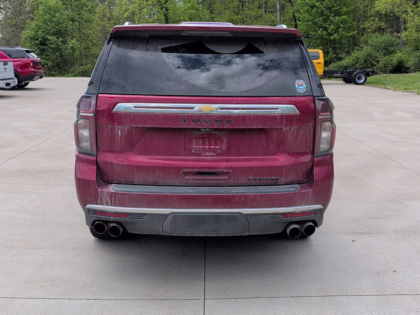 2021 Cherry Red Tintcoat Chevrolet Tahoe Premier 4X4 SUV