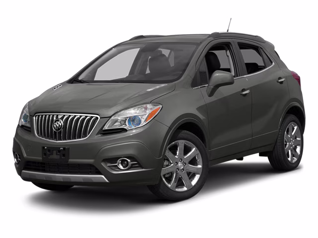 2013 Satin Steel Gray Metallic Buick Encore Premium AWD SUV