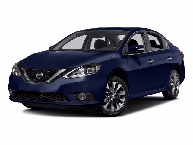 2016 Deep Blue Pearl Nissan Sentra SR FWD Sedan
