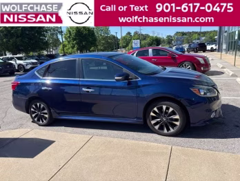 2016 Deep Blue Pearl Nissan Sentra SR FWD Sedan
