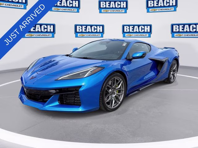 2024 Riptide Blue Chevrolet Corvette Z06 RWD Coupe