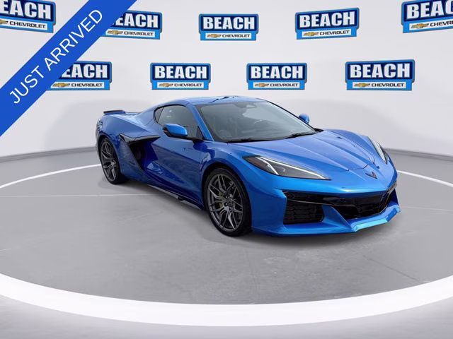 2024 Riptide Blue Chevrolet Corvette Z06 RWD Coupe