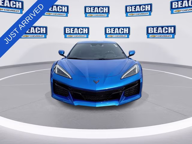 2024 Riptide Blue Chevrolet Corvette Z06 RWD Coupe