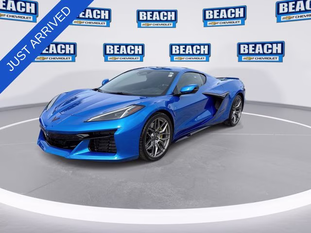2024 Riptide Blue Chevrolet Corvette Z06 RWD Coupe