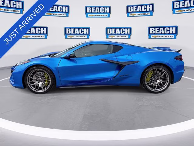 2024 Riptide Blue Chevrolet Corvette Z06 RWD Coupe