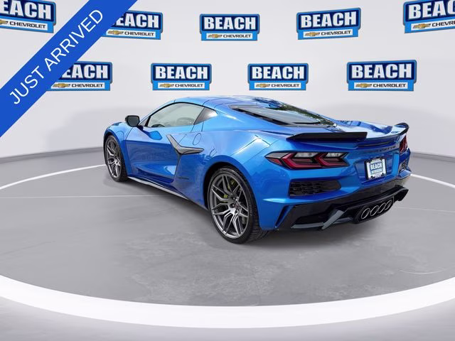 2024 Riptide Blue Chevrolet Corvette Z06 RWD Coupe
