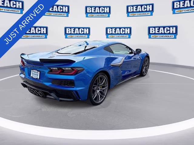 2024 Riptide Blue Chevrolet Corvette Z06 RWD Coupe