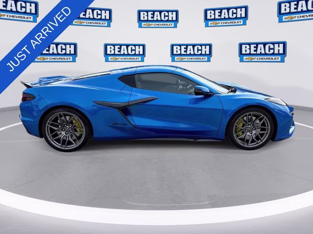 2024 Riptide Blue Chevrolet Corvette Z06 RWD Coupe