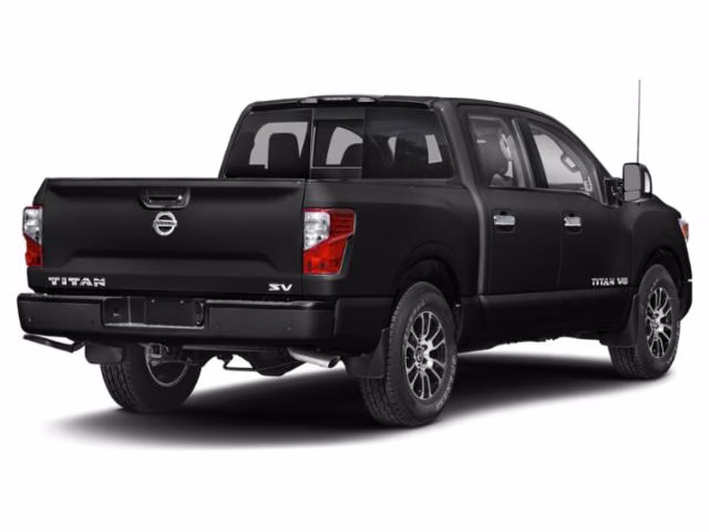 2022 Super Black Nissan Titan SV RWD Truck