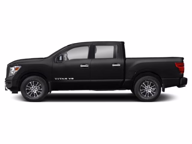 2022 Super Black Nissan Titan SV RWD Truck