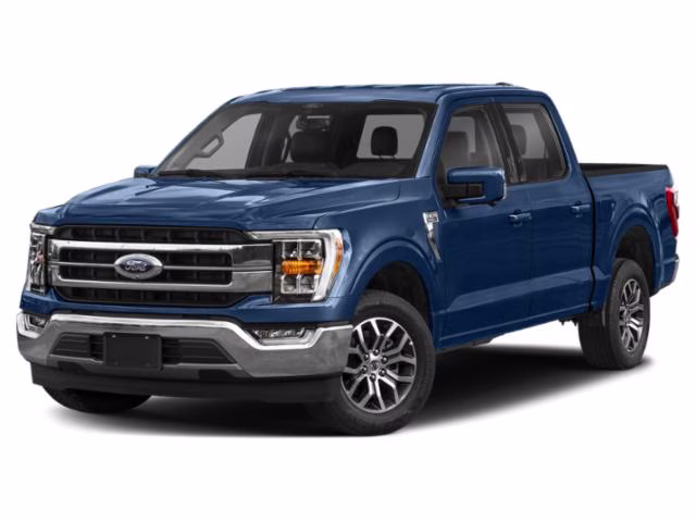 2022 Atlas Blue Metallic Ford F-150 Lariat 4X4 Truck