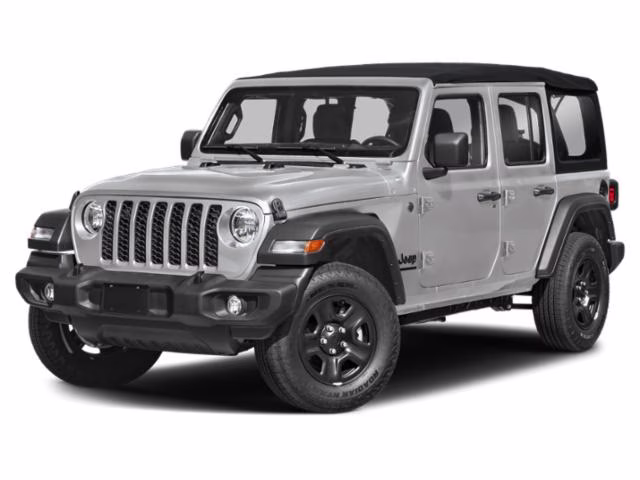2024 Silver Zynith Clearcoat Jeep Wrangler Rubicon 4X4 SUV