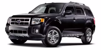 2012 Black Ford Escape Limited FWD SUV