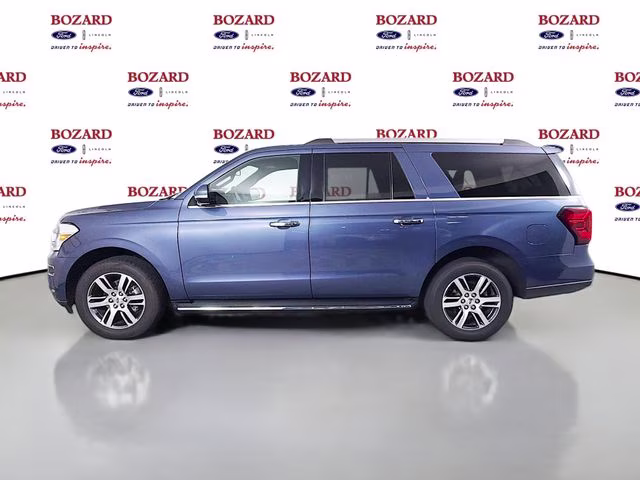 2022 Blue Metallic Ford Expedition Max Limited RWD SUV