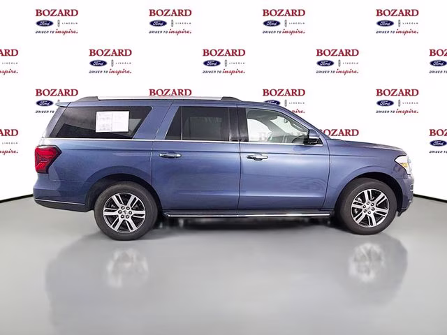 2022 Blue Metallic Ford Expedition Max Limited RWD SUV
