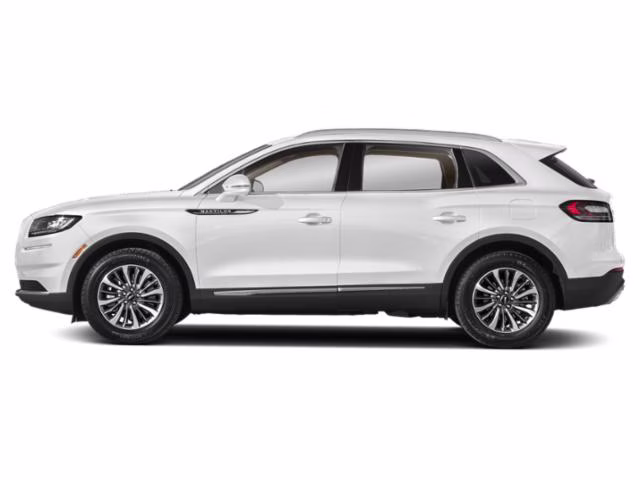 2022 Pristine White Metallic Tri-Coat Lincoln Nautilus Standard FWD SUV